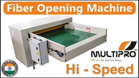 Fiber Opening Machine .